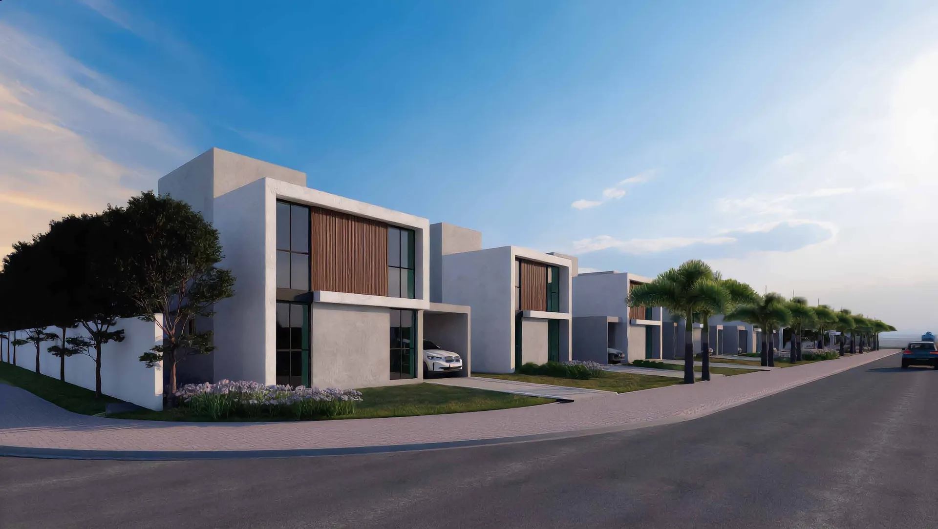 Fachada da casa duplex do Boulevard Shopping Park, em Carpina